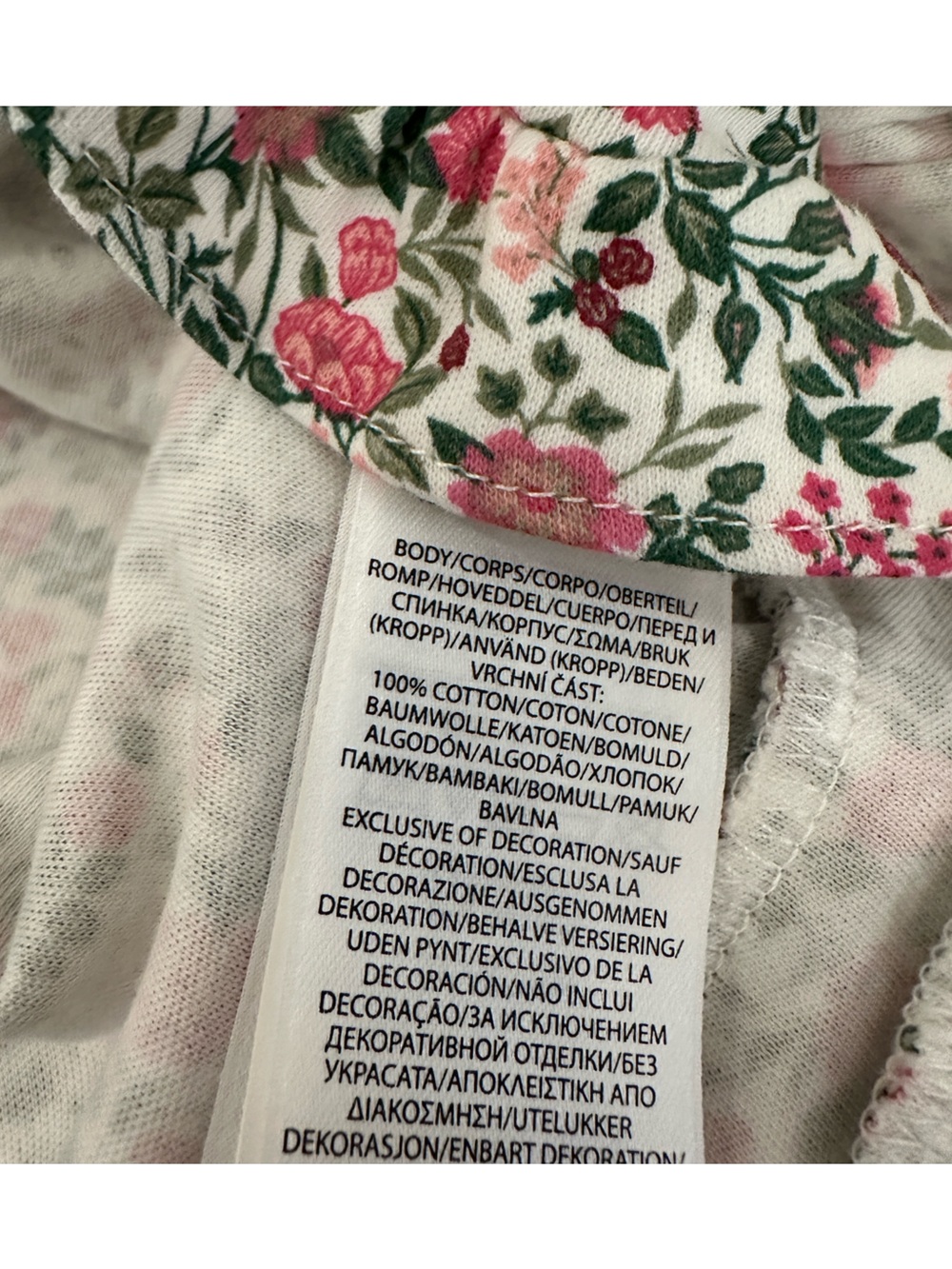 🦢 3 Mth Ralph Lauren 100% Cotton Floral Ruffle Polo Baby Dress with Bloomers NWT - Picture 13 of 16